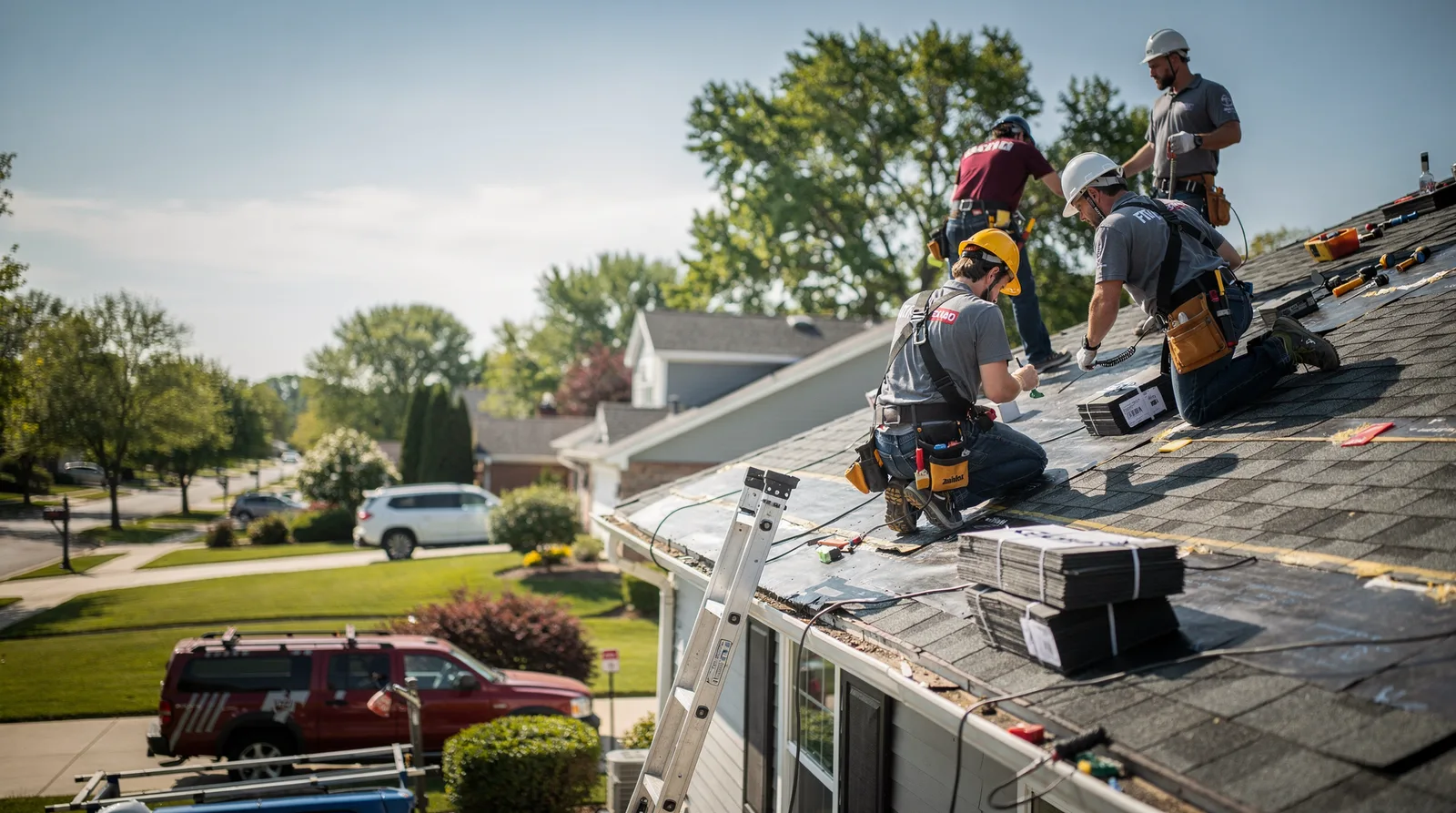 Roof Repair in Channahon, IL around you